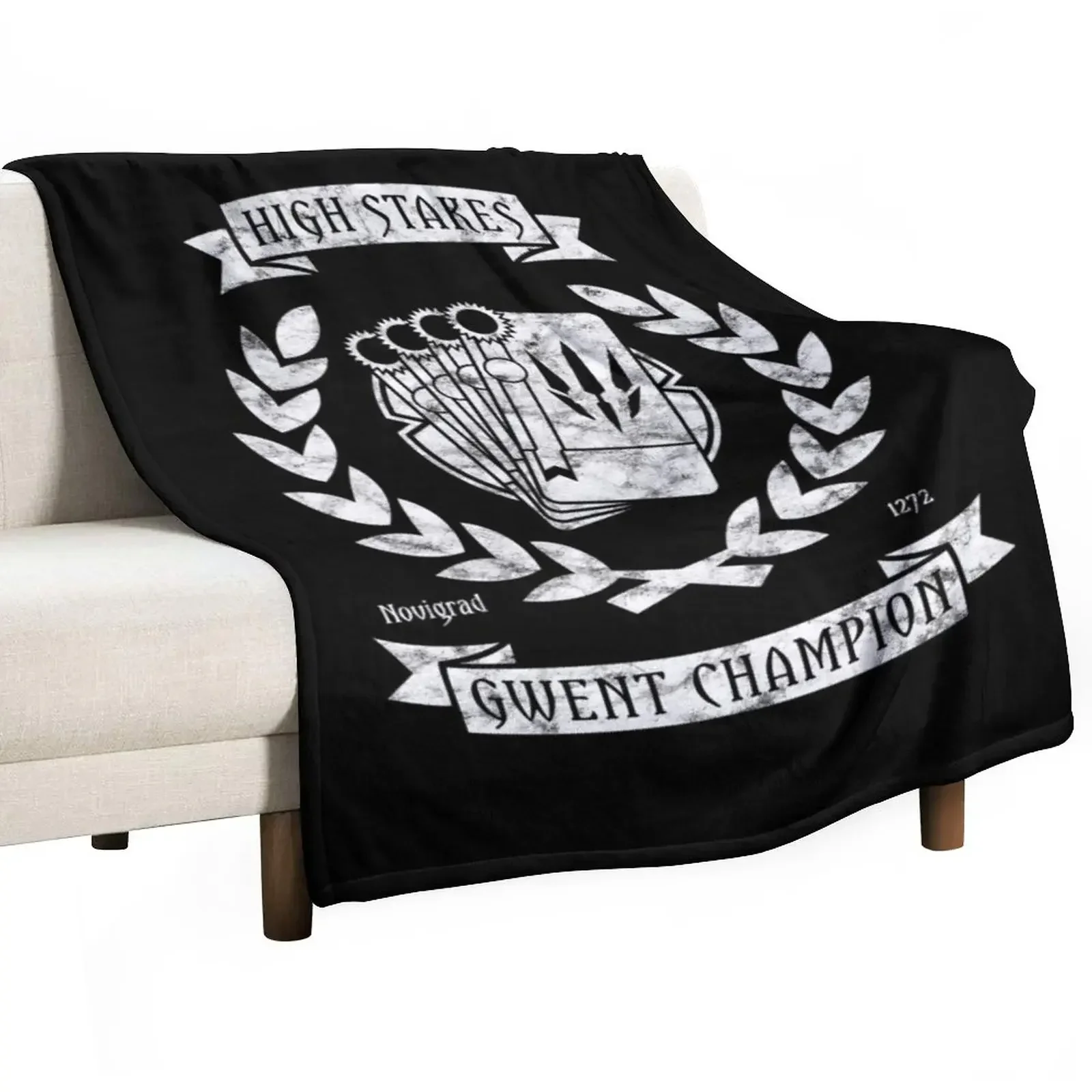 High Stakes Gwent Champion Throw Blanket Luxury Thicken Tourist Blankets