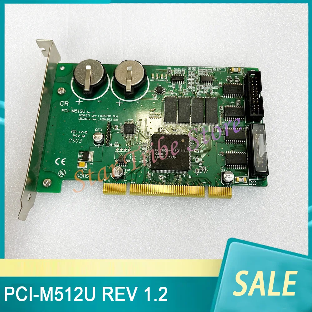 PCI-M512U REV 1.2 Industrial PCI Bus Memory Card