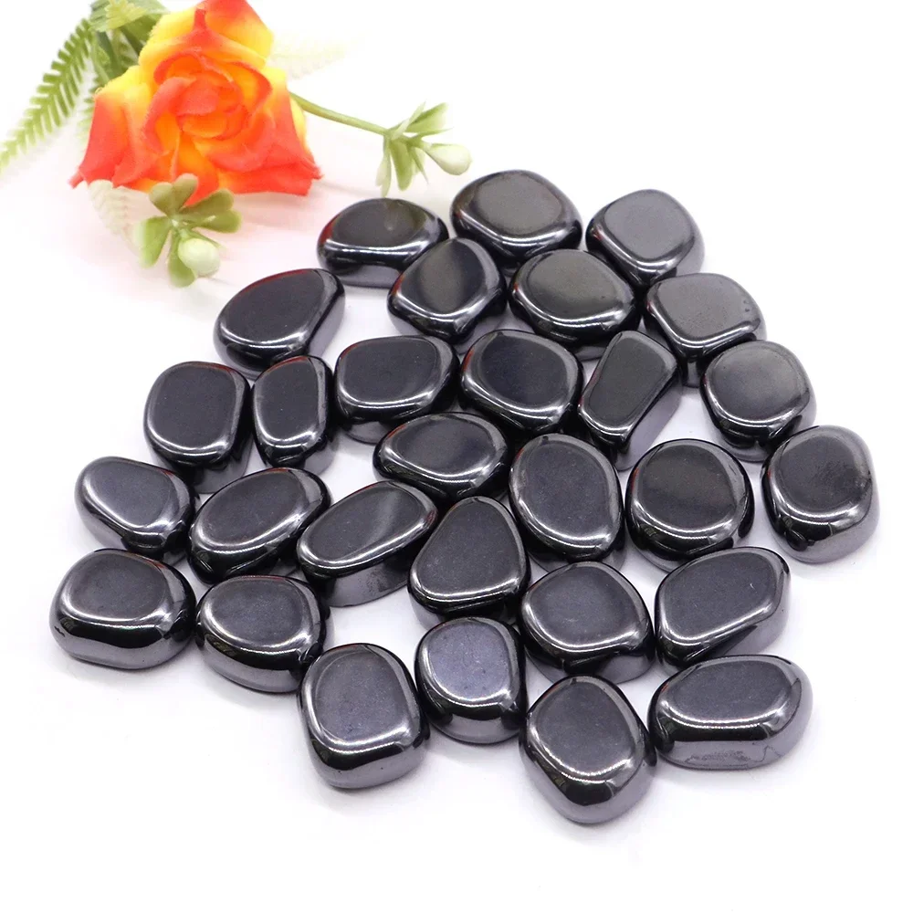 Natural Irregular Hematite Quartz Crystals Tumbled Stone Polishing Rock Mineral For Chakra Healing Home Decoration Accessories