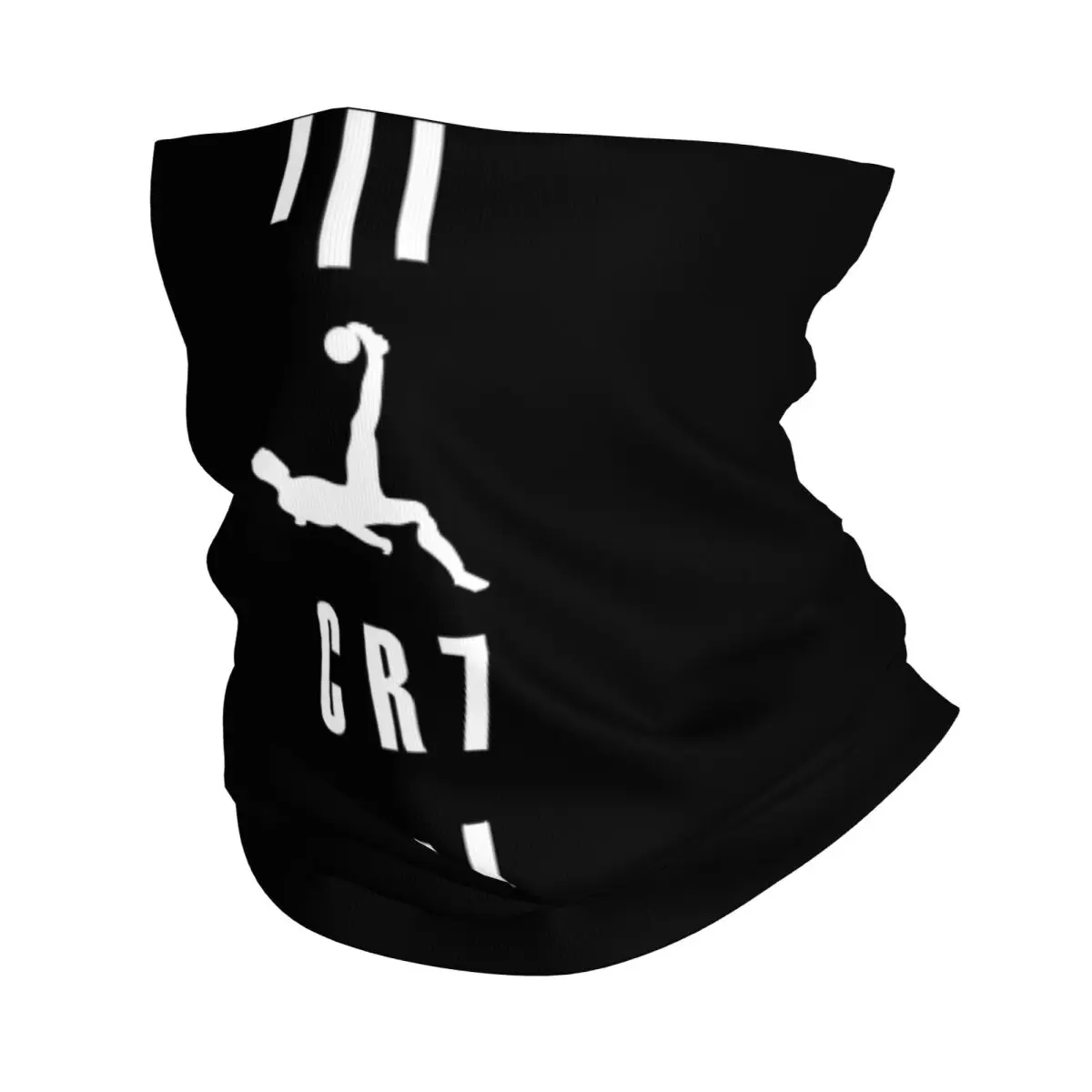 Custom Ronaldos Soccer Gift Football CR7 Neck Gaiter Women Men UV Protection Winter Bandana Scarf for Hiking