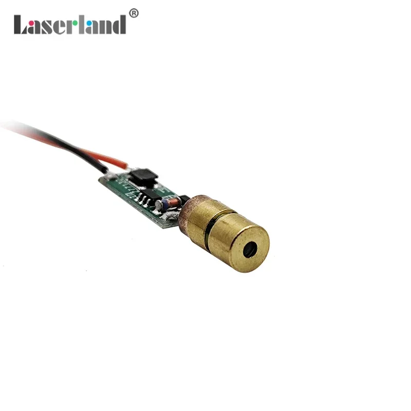 0611 Small Volume 515nm Green Dot Laser Generator Module 5mW 5V