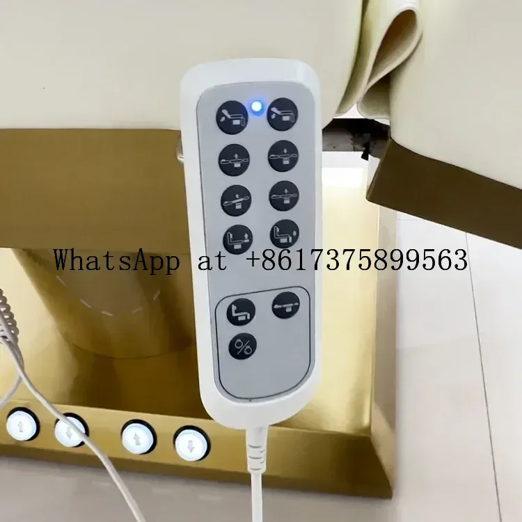 Luxury Hydro Massage Bed Adjustable Lifting Bed for Waxing Lash Extensions Facial Massage Salon