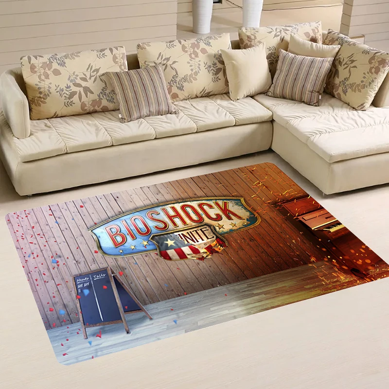 

Carpets B-BioshockS Rugs Balcony Door Mat Carpet Entrance of House Living Room Kitchen Rug Home Foot Doormat Mats Bathroom Bath