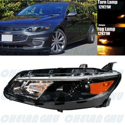 Headlight Headlamp Assembly Fit for Chevrolet Malibu 2016 2017 2018 US Version Car accessories GM2503426 Left Side