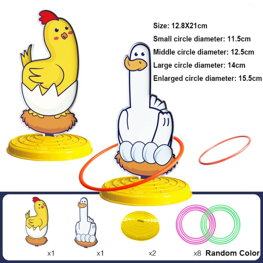 Leuke Indoor Outdoor Kinderen Gooi Cirkel Spel Cartoon Plastic Beentje Gestapeld Speelgoed Vroege Onderwijs Gift 9 Stijlen