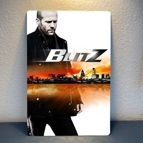 jason statham Movie Metal Poster - Collectable Tin Sign Size: 20x30cm