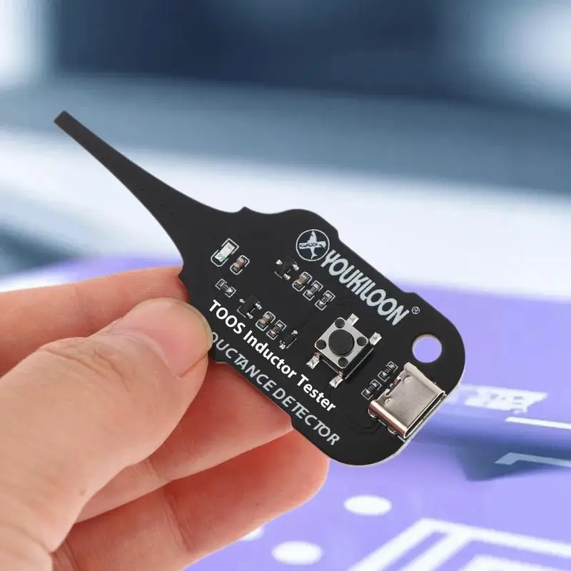 

1Pcs For PC Repair Electromagnetic Induction Quick Fault Check Motherboard Coil Tester Inductor Detector Tool