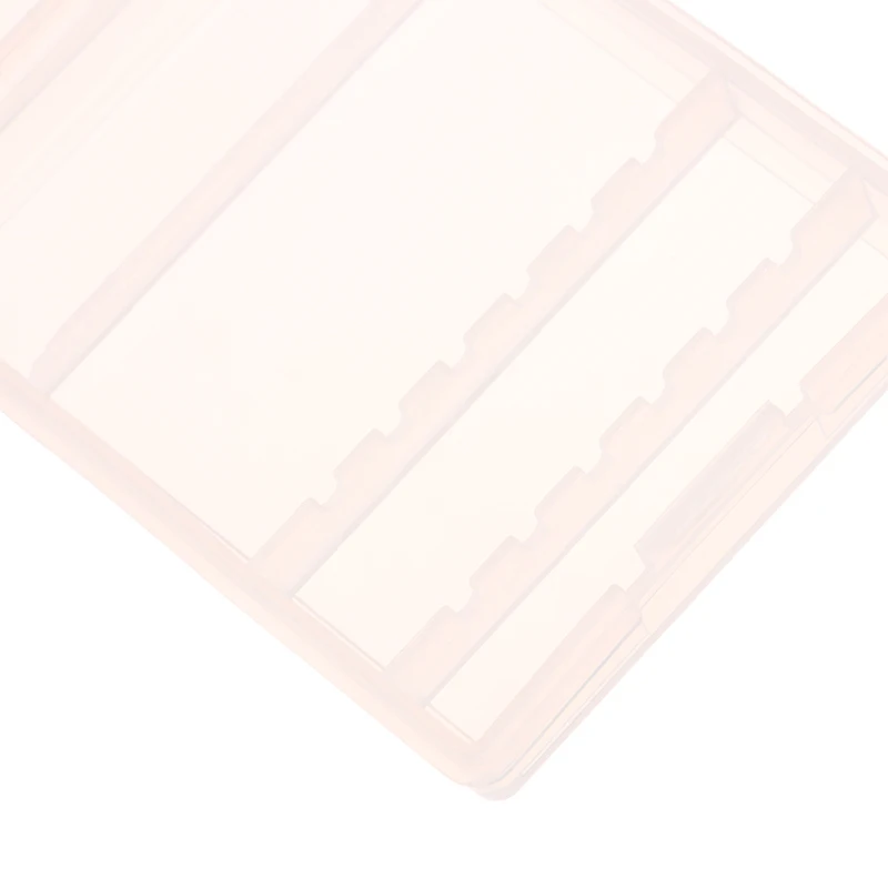 Caja de almacenamiento de brocas para uñas, soporte de cabezal de pulido de uñas, soporte de exhibición a prueba de polvo, organizador de manicura, caja de plástico, 6/10 agujeros