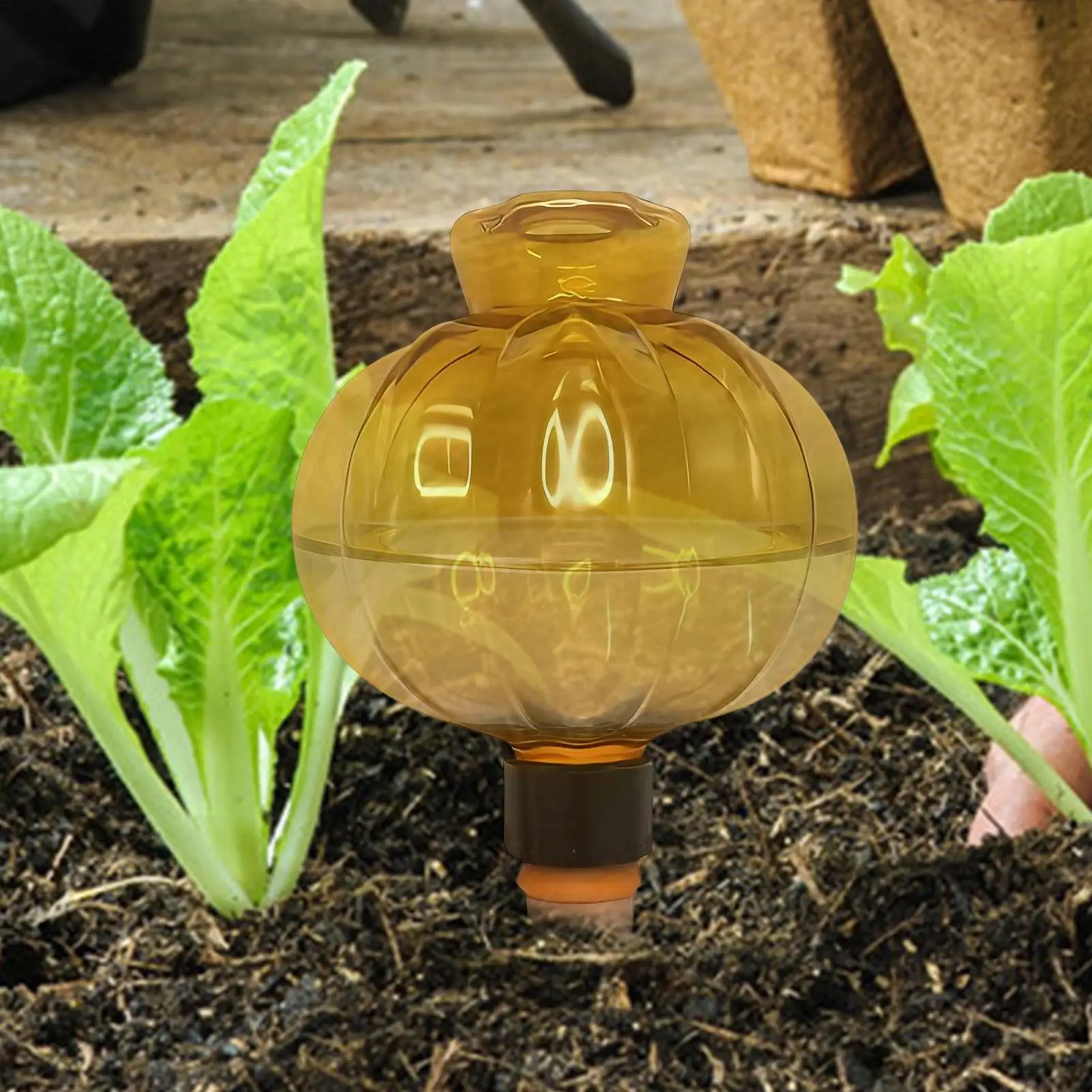 

Self Watering Globes 17Oz Automatic Waterer With Lid Slow Release Up To 2 Weeks Self Watering Planter Insert For Indoor Yard