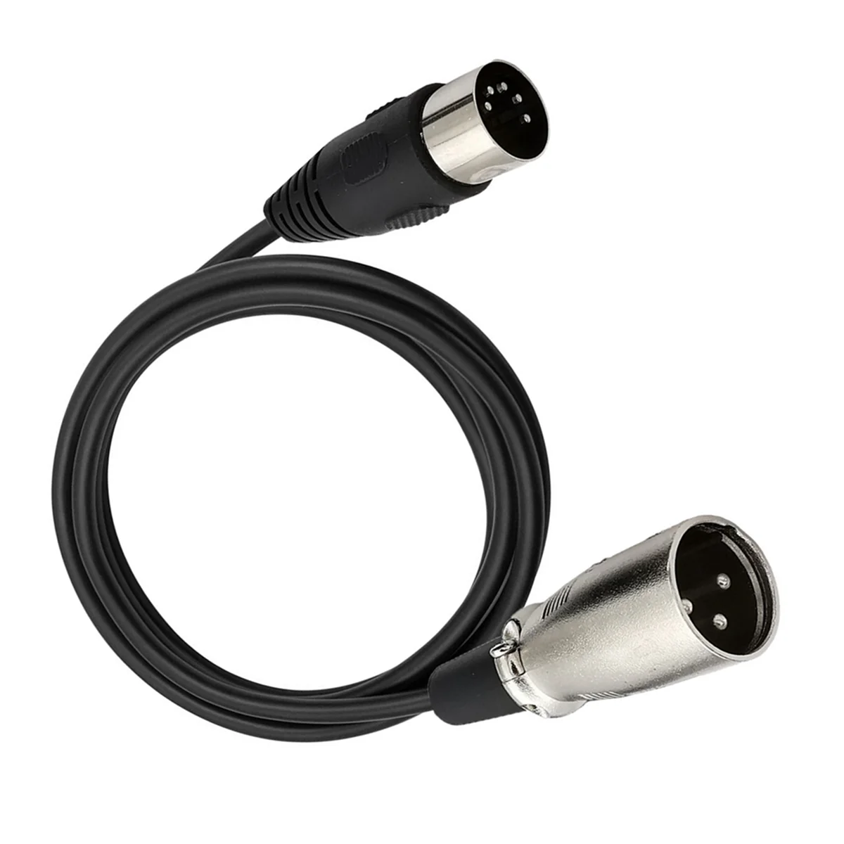 كابل صوت TCE DIN 5 Pin إلى XLR 3 Pin لأدوات الموسيقى أو الكابلات المطابقة مع MIDI أو XLR DIN 5P ذكر إلى XLR ذكر #6