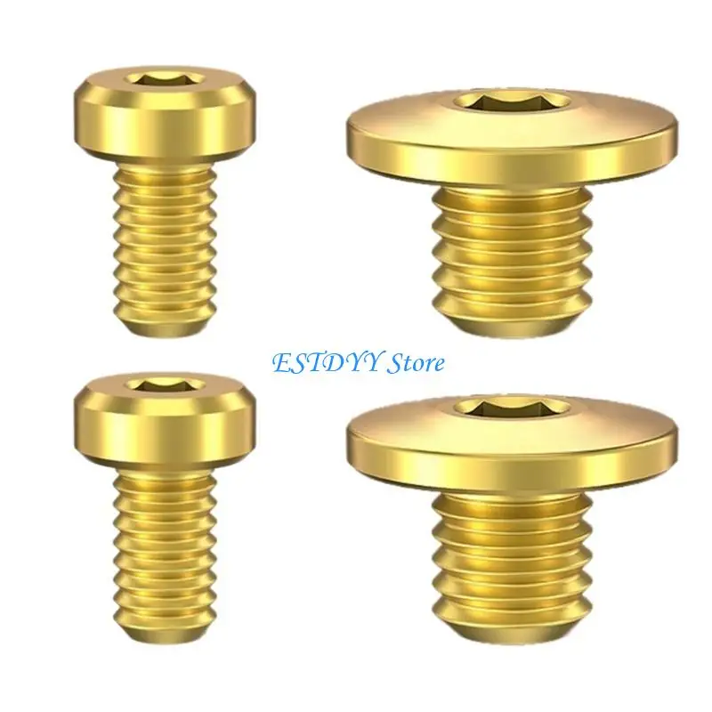 

G6DE Integrals Oil Cylinder Lid Bolts Bicycles Brake Lever Screw Hydraulic Brake
