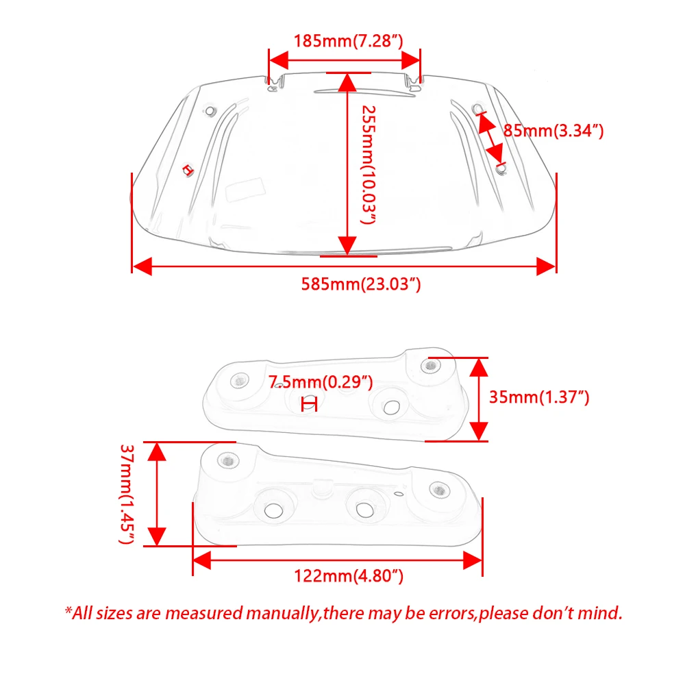For Harley Street Glide FLHX/I CVO FLHXSE 2023 2024+ 10