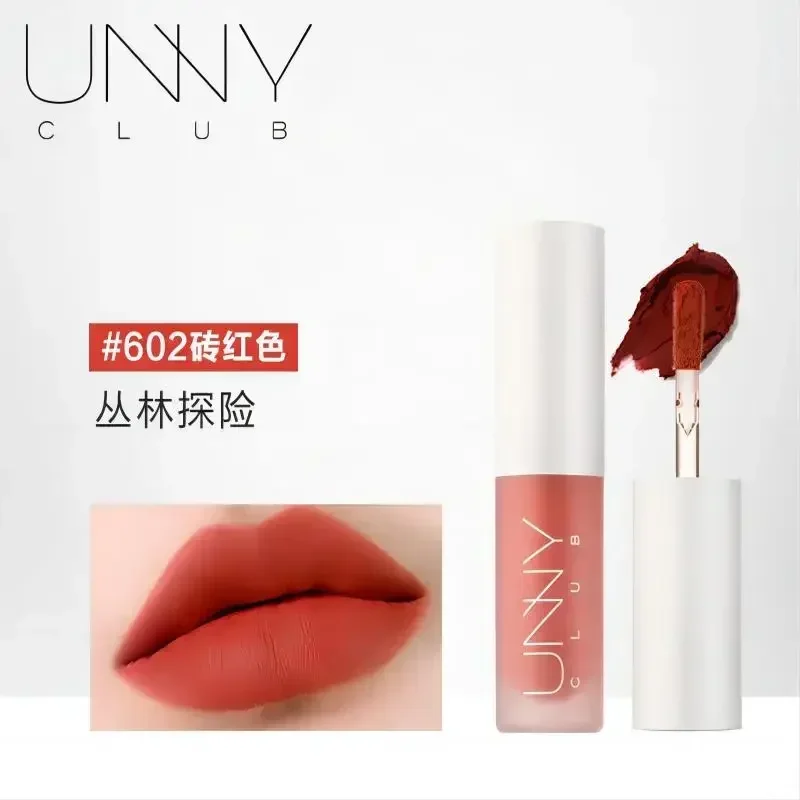UNNY リップ釉薬ベルベット霧口リップグロス防水長期的なマット口紅かわいいメイクレア美容女性化粧品