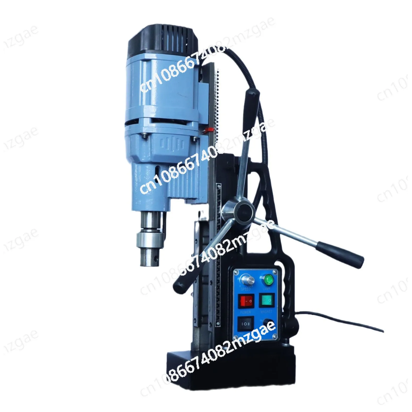 

J1CD-60SD Magnetic Base Drill - Variable Speed Reversible Bench Drill with Iron Suction & Multi-Function Operation