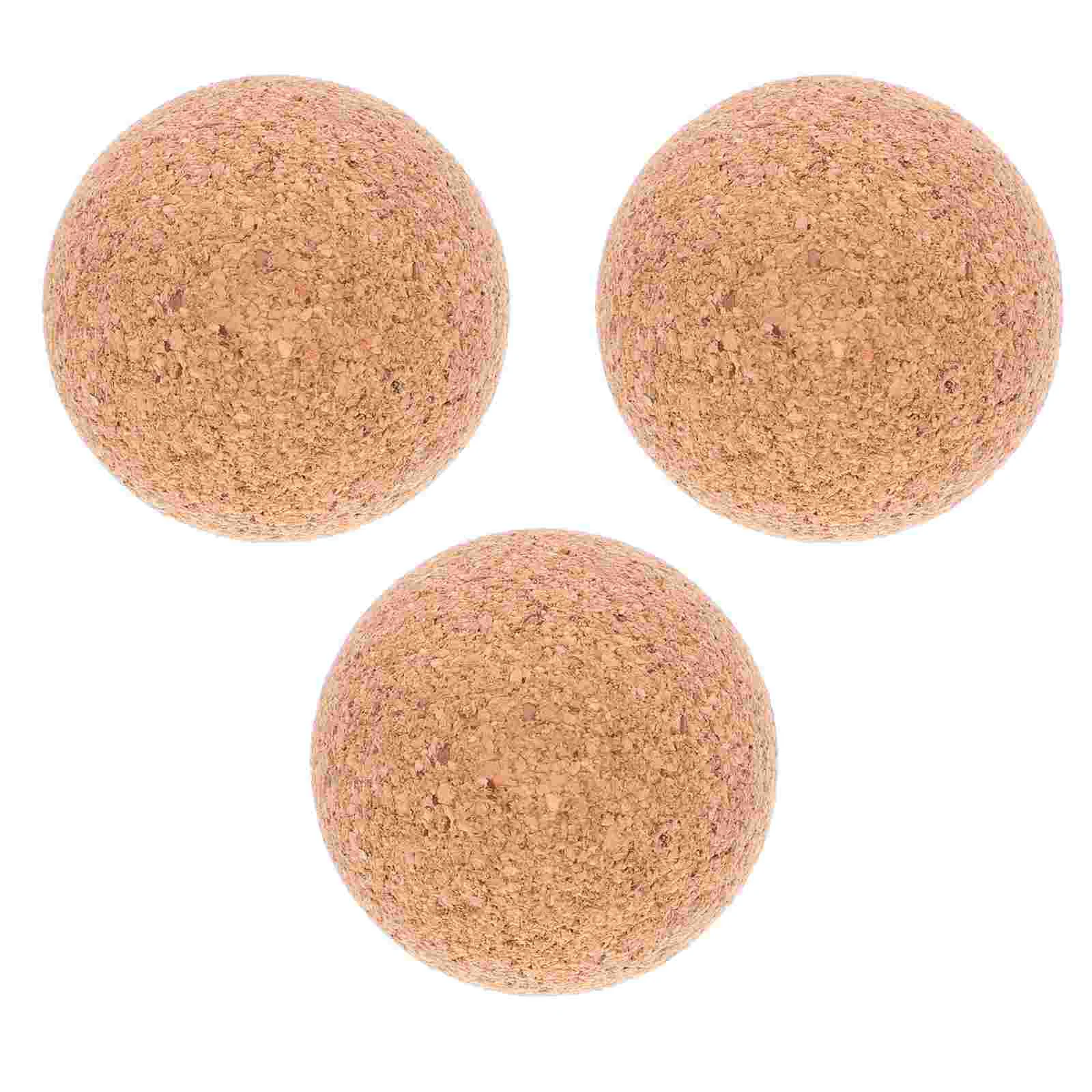 3 Pcs Table Soccer Footballs Foosball Wood Indoor Wooden Small Replacement Household Mini Wear-resistant Regulation Size