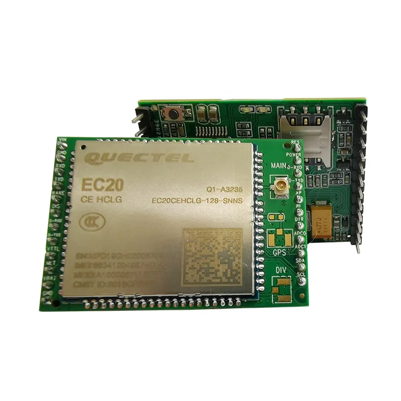 Quectel EC20/EC200/EC25-AFX/AUX/J/EUX LTE Cat 4 وحدة مدمجة 4G وحدة EVB