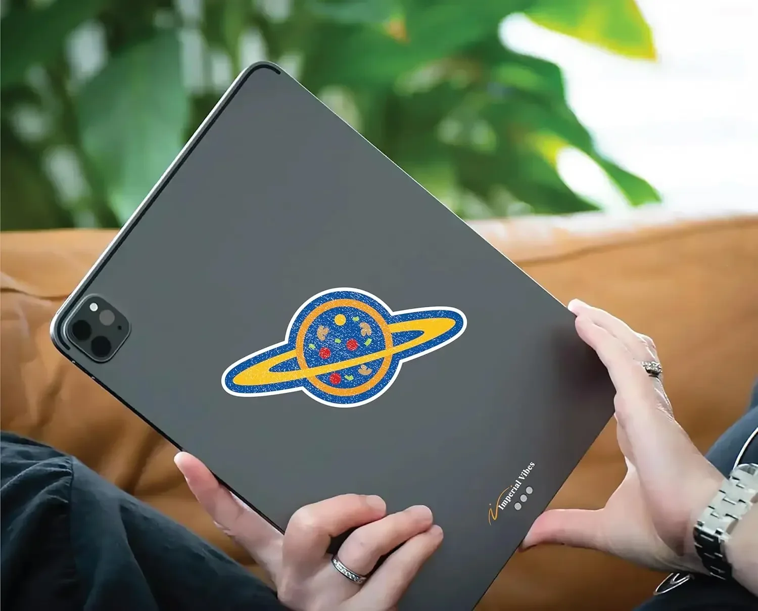 

2 шт. наклеек IMPERIAL VIBES – Pizza Planet – виниловые наклейки – водонепроницаемые наклейки для кулера и бутылок с водой