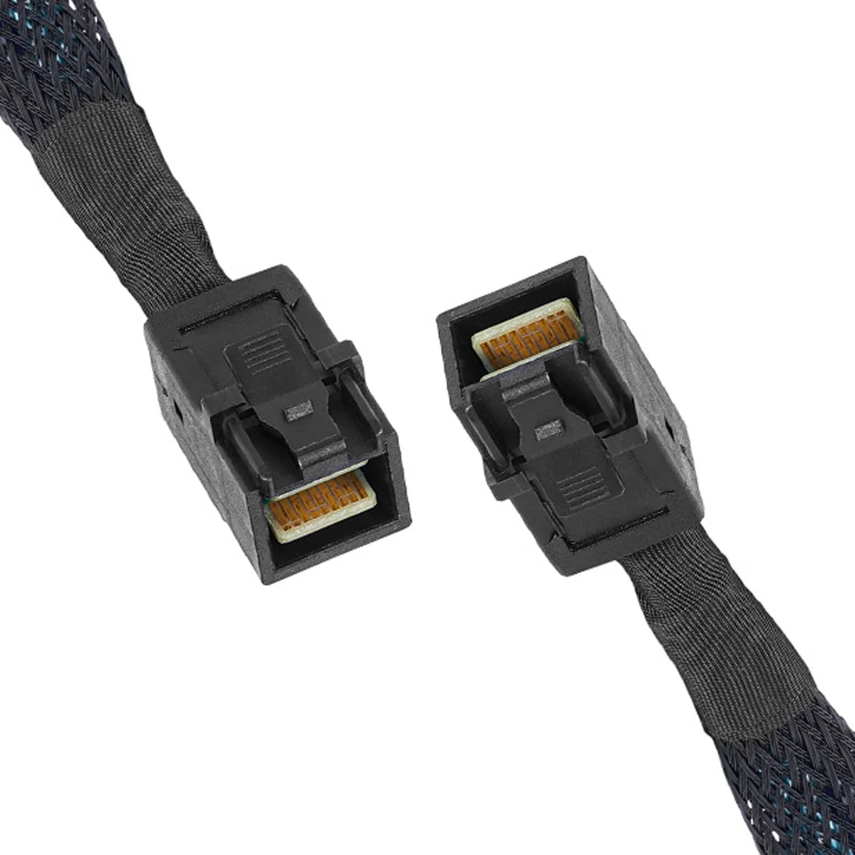 Cablecc Internal Mini SAS HD SFF-8643 to Mini SAS High Density HD SFF-8643 Data Server Disk Raid Cable 50cm