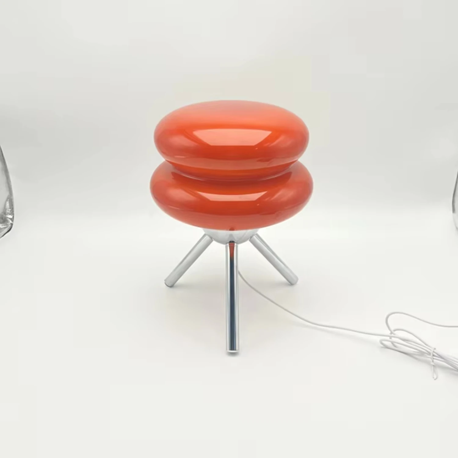 

Italian Designer Triangular Bracing Lamps Decoration Creative Night Light Room Lights Table Bedroom Desk Usb Lamps