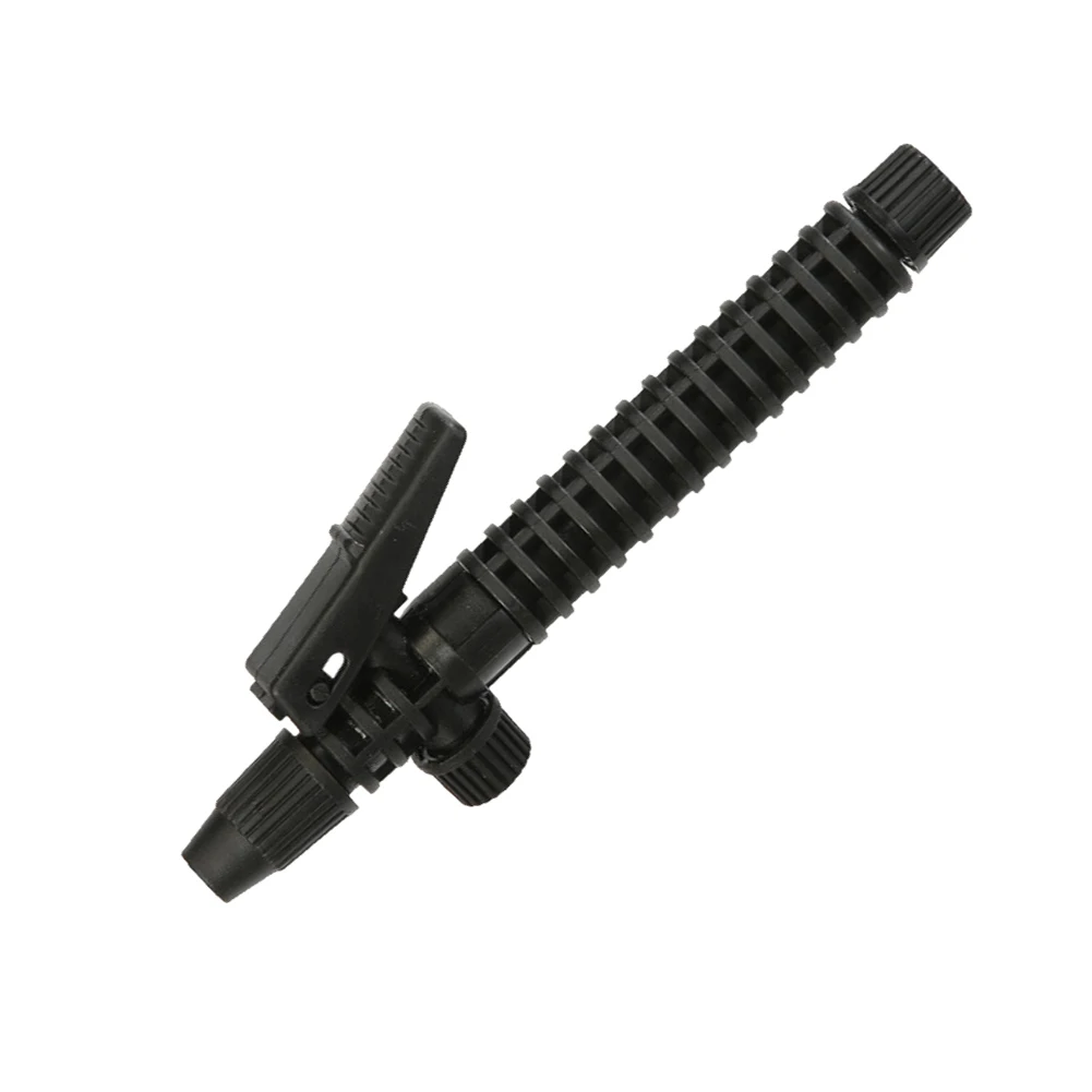 Trigger Handle Sprayer Head For Standard Garden Pressure Sprayer Black Plastic Replacement Accessory Watering Equipment 17cm
