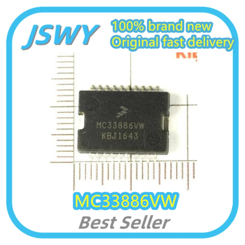 (3/30pcs) MC33886VW HSOP-20 Integrated Circuit IC - Brand New Original Bulk Stock Electronic Component
