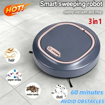 Tactile Activation Lazy Person Intelligent Automatic Sweeping Robot 3-in-1 Wet Dry Home Sw