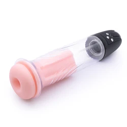 Penis Pump Enlarger Automatic Sucking Penis Pumps Sex Toys for Men Dick Pump Penis Extender Vacuum Pump Penile Trainer with Box