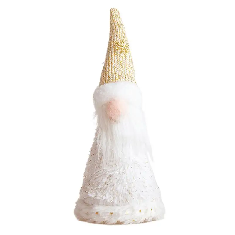 Gnome Christmas Tree Topper Gnome Winter Decoration Soft Plush Ornament Treetop Decoration For Christmas Home Decoration