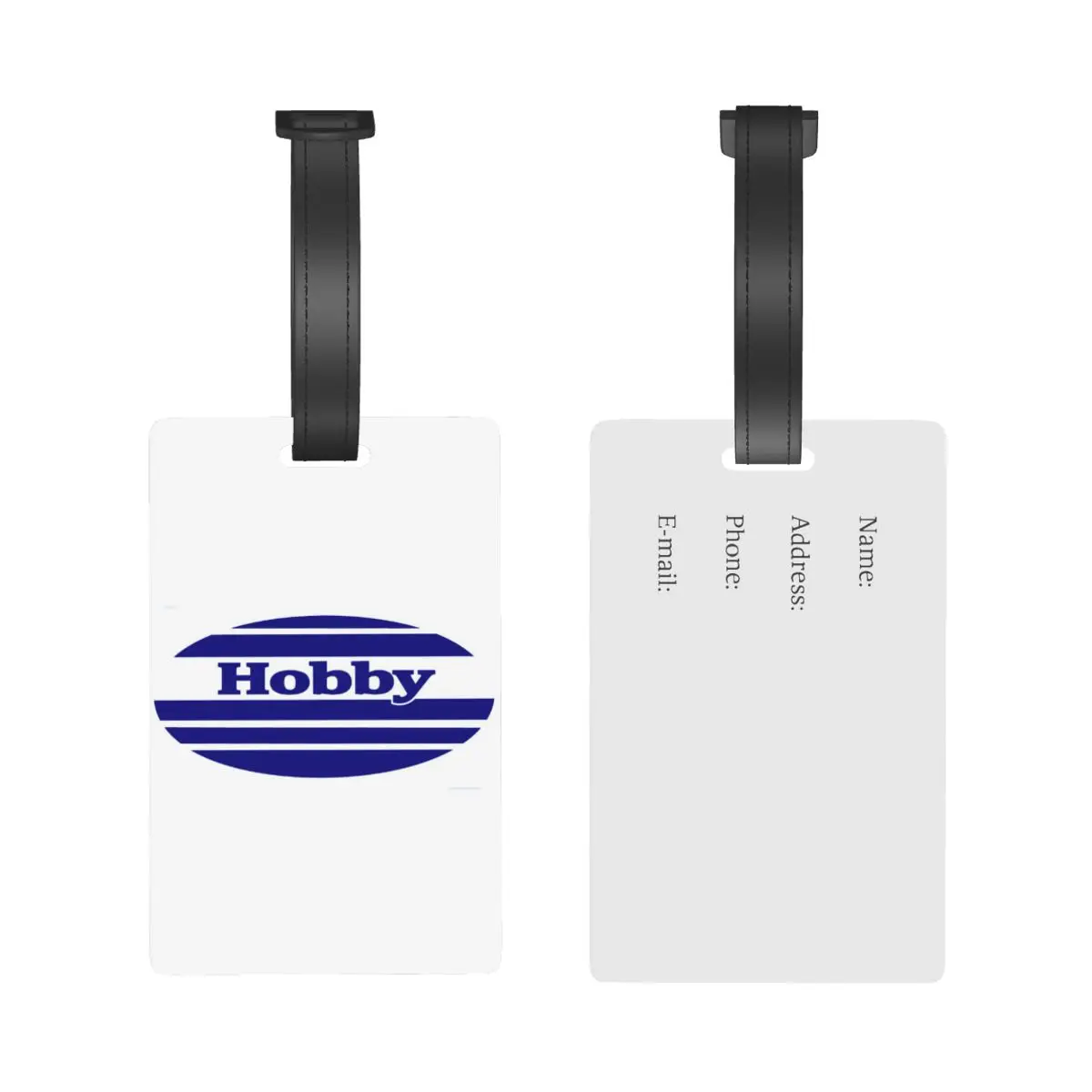 Hobby Gepäck anhänger Koffer Zubehör Reise PVC Mode Gepäck Boarding Tag tragbare Etiketten halter ID Name Adresse