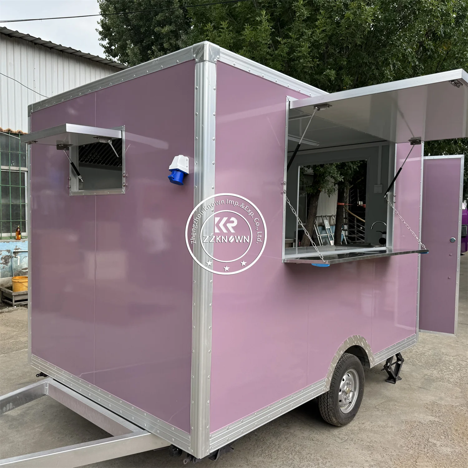 Мобильный уличный кафе-прицеп – обзор и цена Coffee Shop Equipment