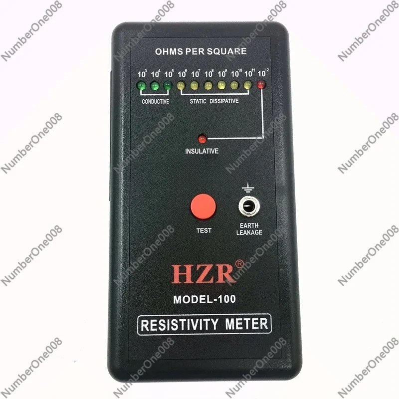 MODEL-100 Surface Resistance Resistivity Meter Electrostatic Static Electricity Tester ESD