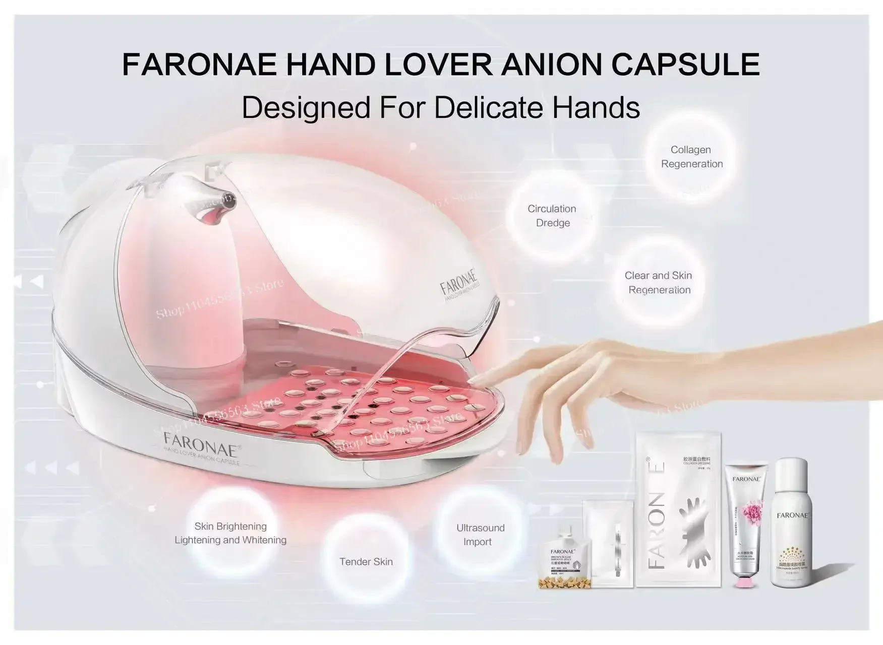 Professional Hand & Foot Care System - Smart Whitening & Moisturizing Treatment Machine
