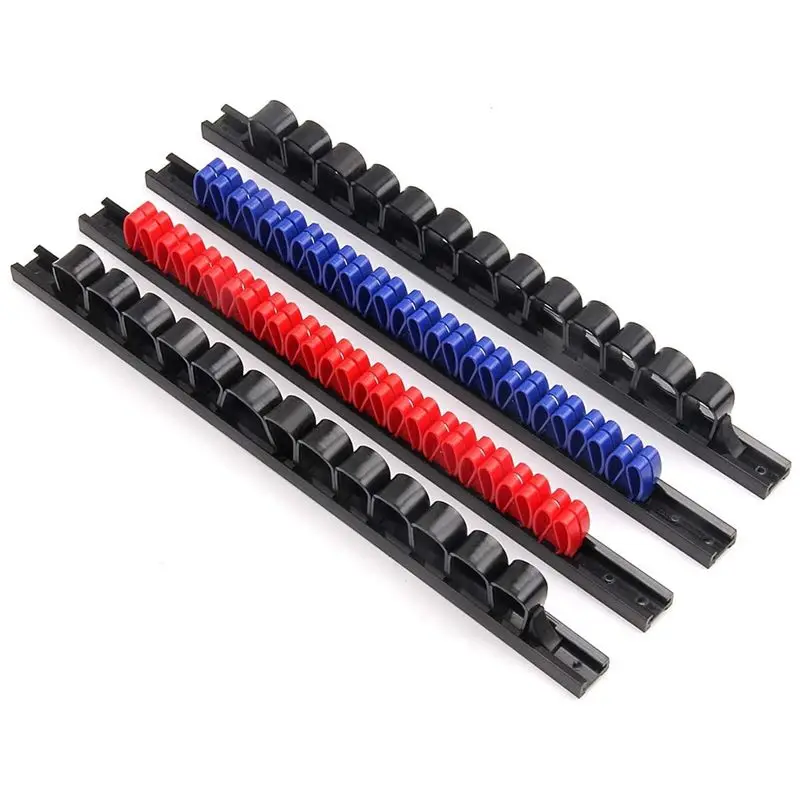 ABXF-4PC Screwdriver Organizer Tool Holder Wall Organizer Wall Mount For Vice Wrench Plier Screwdriver Organization Tool