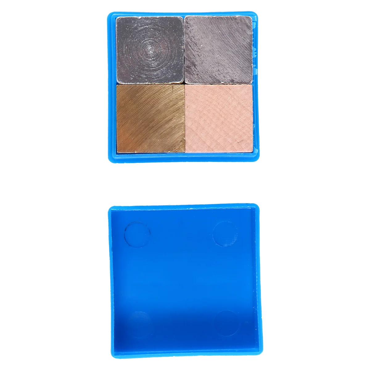 

Density Blocks Set 4 Pieces Molded Precise Size Density Cubes for Teaching Hobbies Collection Display Gift