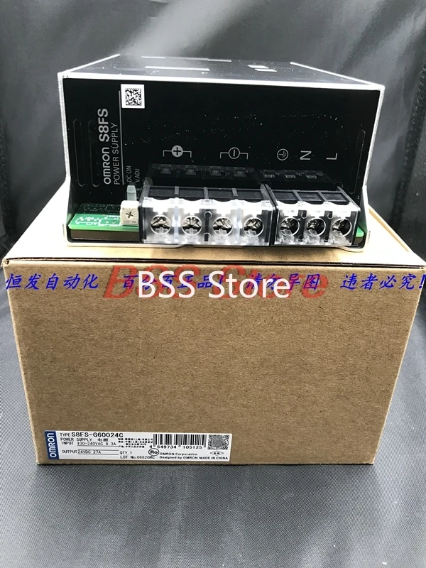 

S8FS-G60024C S8FS-G60024CD Switching Power Supply 600W 24V Module senosr