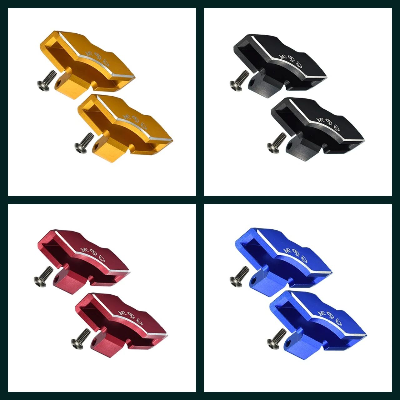 GPM Aluminum Front/Rear Brake Caliper For TRAXXAS 1/7 Unlimited Desert Racer 8567