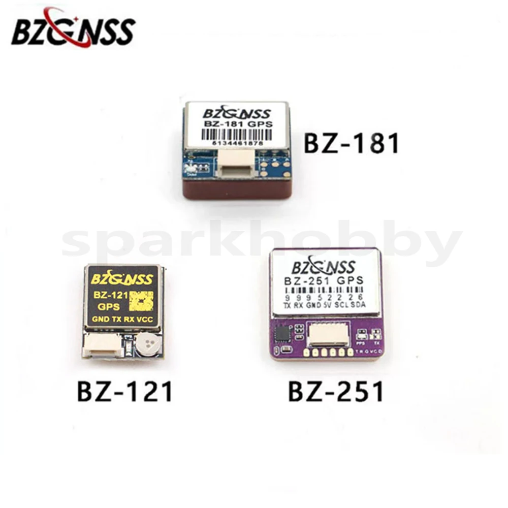 BZGNSS BZ-121 BZ-181 BZ-251 Dual Protocol GPS Global Position System Module For RC Fixed Wing FPV Return Rescue Drone Parts