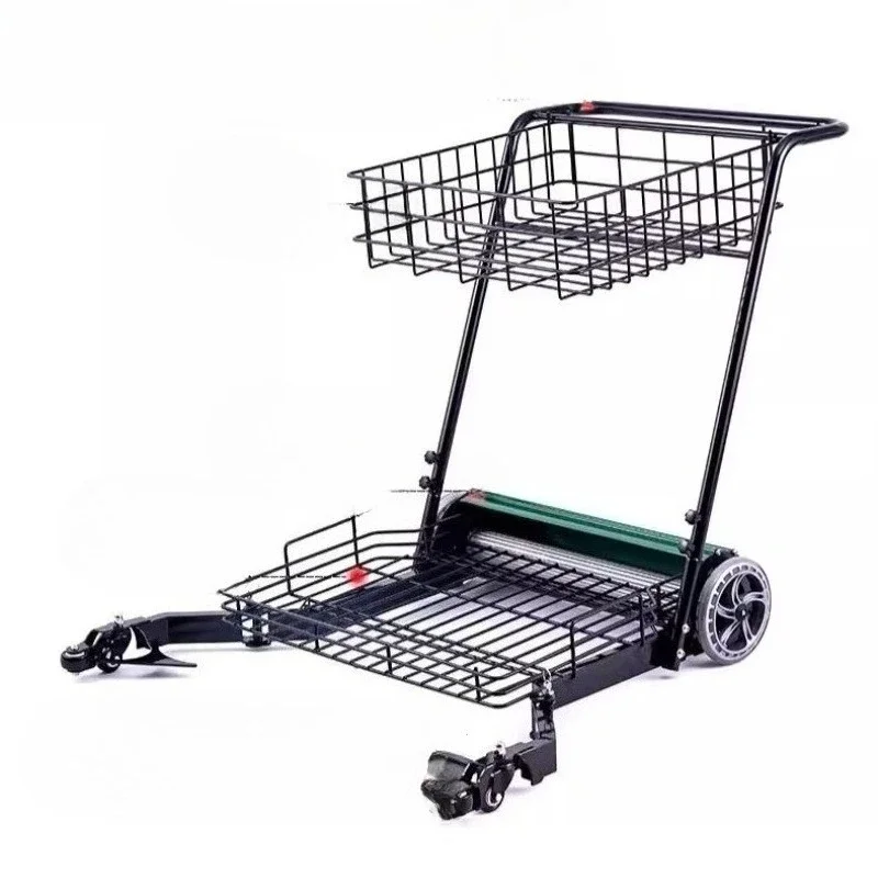 

Tennis automatic hand-push ball picker