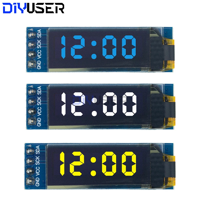 0.91 palec OLED modul white/blue OLED 128X32 OLED LCD LED displej modul 0.91