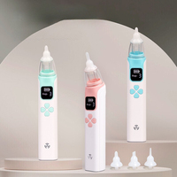 3-in-1 Electric Nasal Aspirator Baby Absorber Equipment Silent Utensils Obstruction Rhinitis Cleaner New Born Items Care Tools