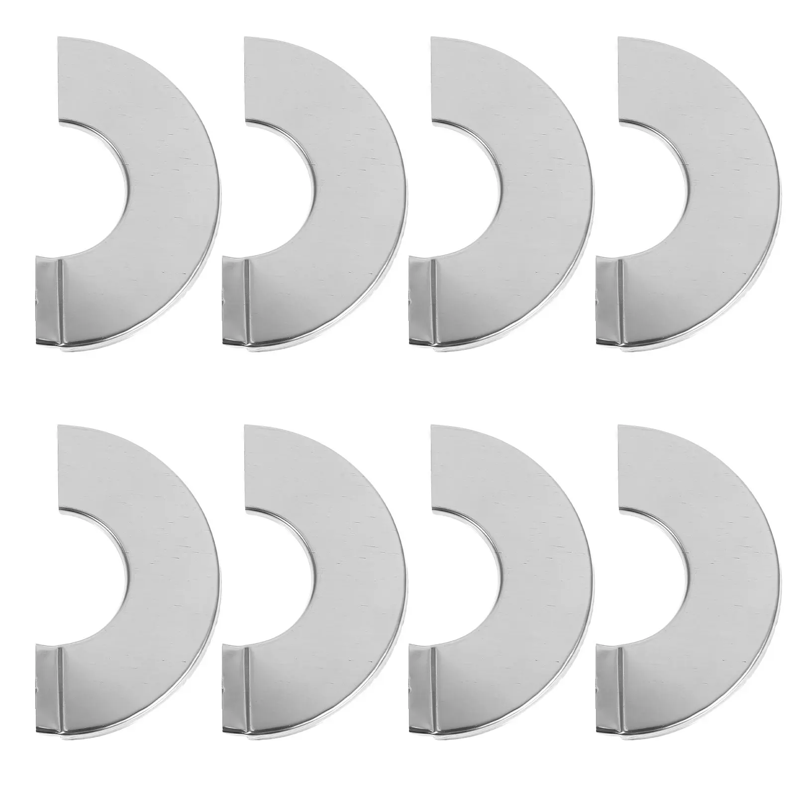 Air Conditioner Pipe Hole Cover 4 Pack Decorative Wall Flange Plates for Drain Pipes