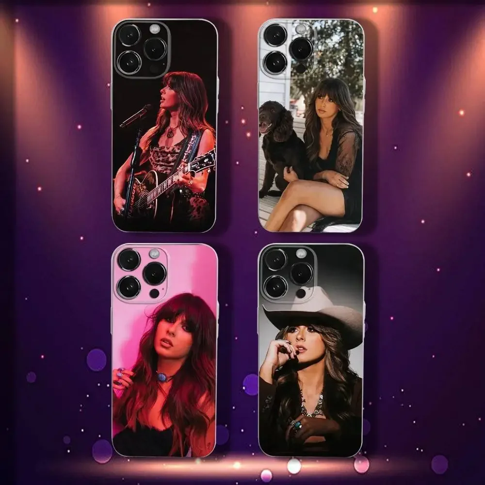Ella singer langley Phone Case For iPhone 17,16,15,14,13,12,11 Pro,Max,Plus,X,XS,XR,SE4,E Mini Transparent Soft Cover