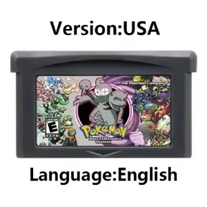 GBA Game Cartridge Pokemon Series Odyssey Ultraviolet Doubles FireRed Silver Rival Rom Hack Videogameconsolekaart