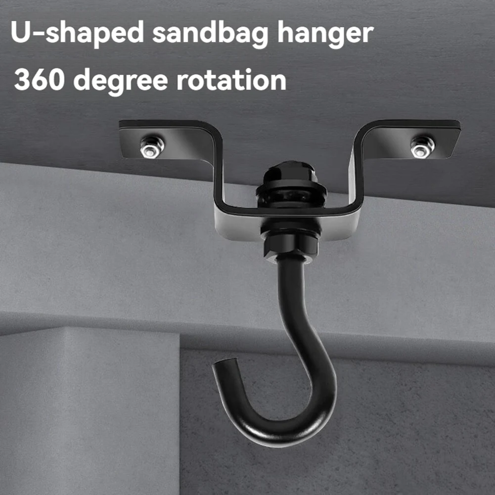 QA88X 天井マウントヘビーバッグハンガー多機能ラックパンチングバッグフックフィットネストレーニングボクシングキックボクシングムエ