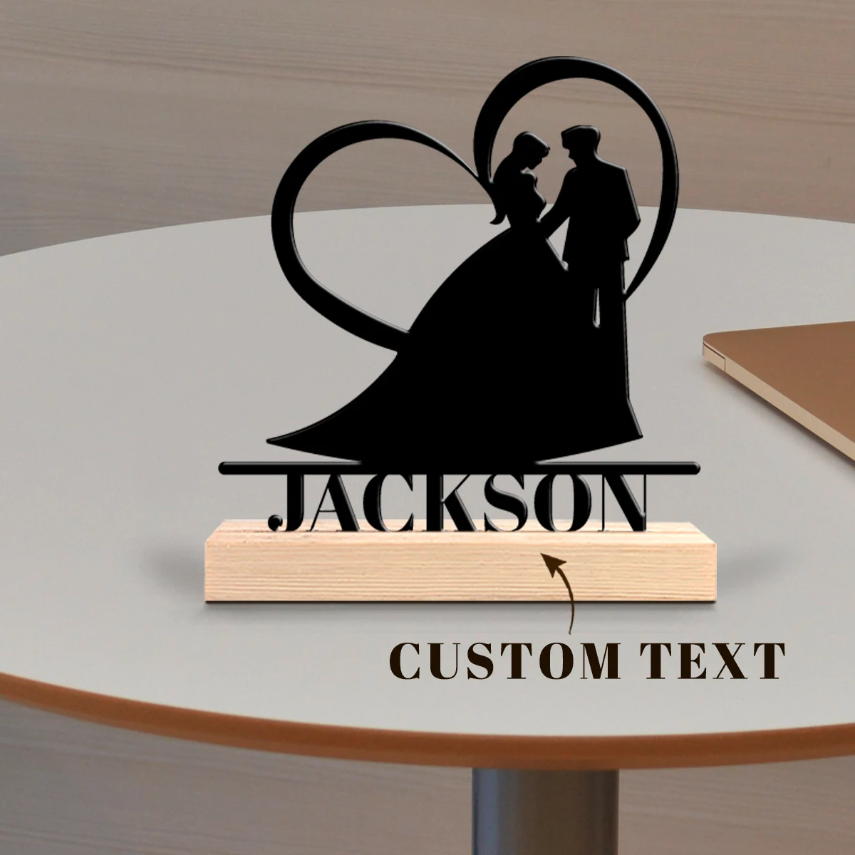 1個入りメタルアートデスクトップデコレーション、名前カスタマ - Desktop Laser Engraver のレビューと価格
