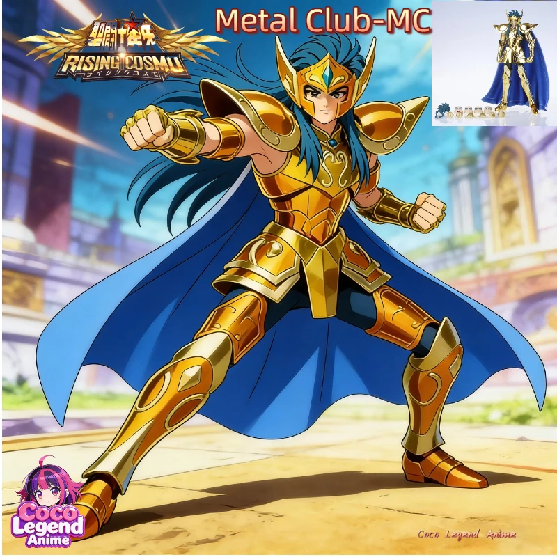 

In Stock Metal Club/MC Saint Seiya Myth Cloth EX Aquarius Camus Gold Knights of The Zodiac Action Figure Toy Gift Collect