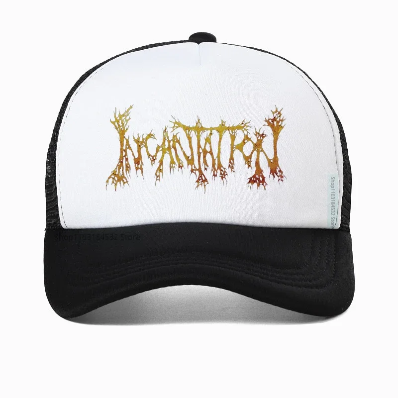 Czapka z inkantacją Death metalowa imspalenie chaosu bez krwi czapka z daszkiem Unisex zespół metalowy zaklęcie rockowe kapelusze Snapback kasp