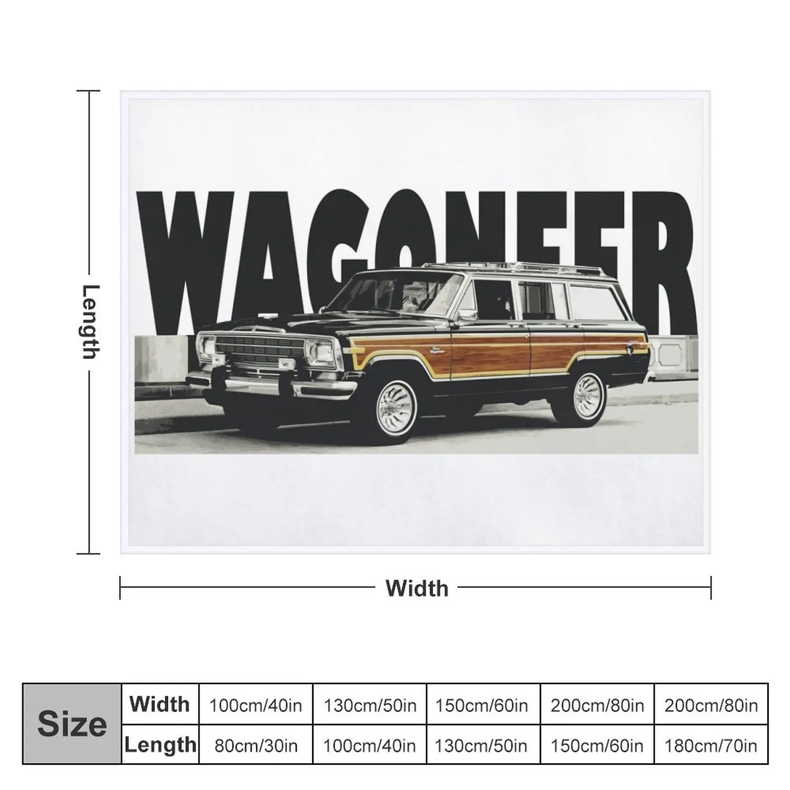 Wagoneer Throw Blanket blankets ands Sofa Throw Blankets