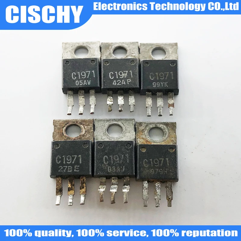 Used 5pcs/lot 2SC1971 C1971 TO-220 Short PIN Quality assurance 100% In Stock