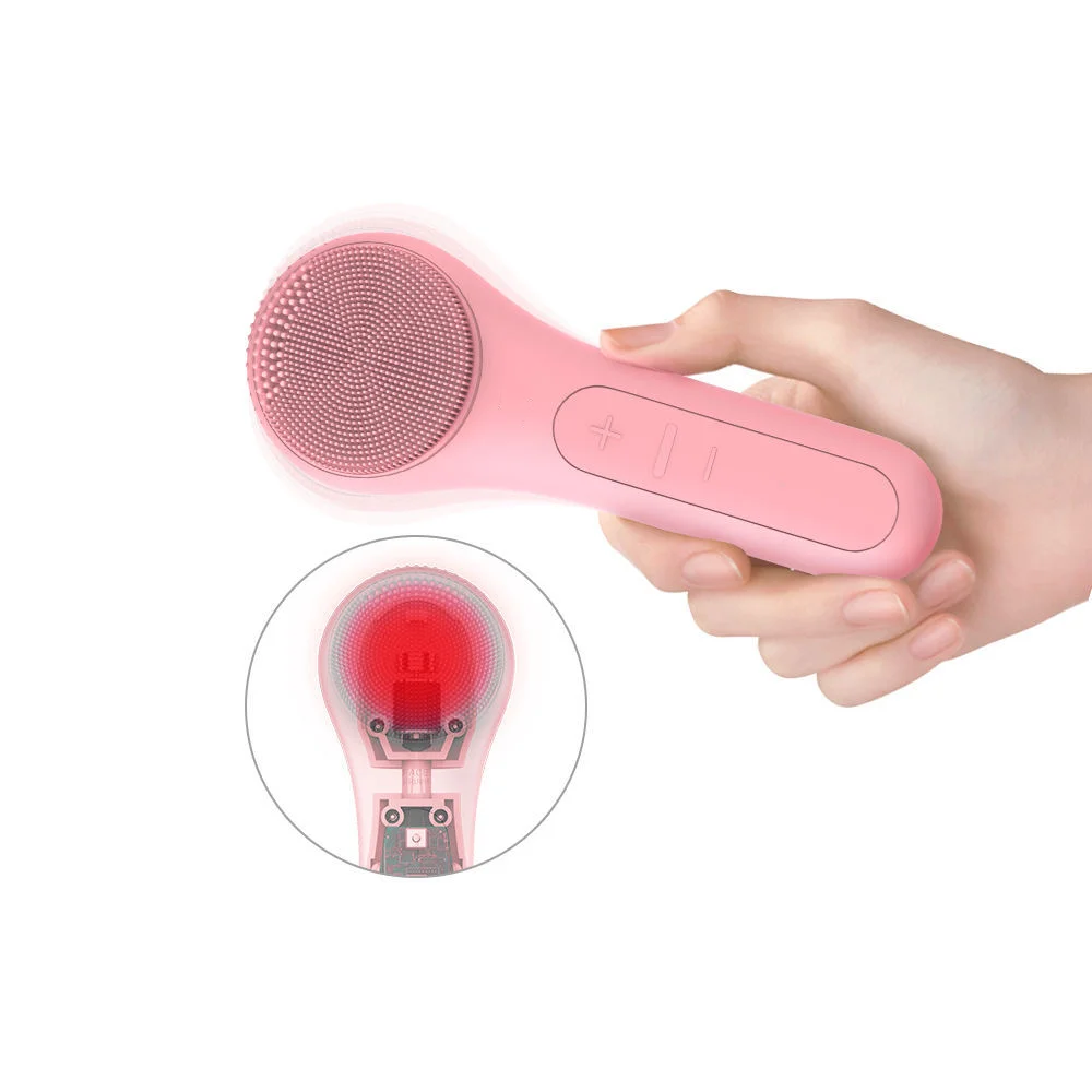 

Electric Facial Cleanser Skin Care Silicone Vibrating Beauty Brush